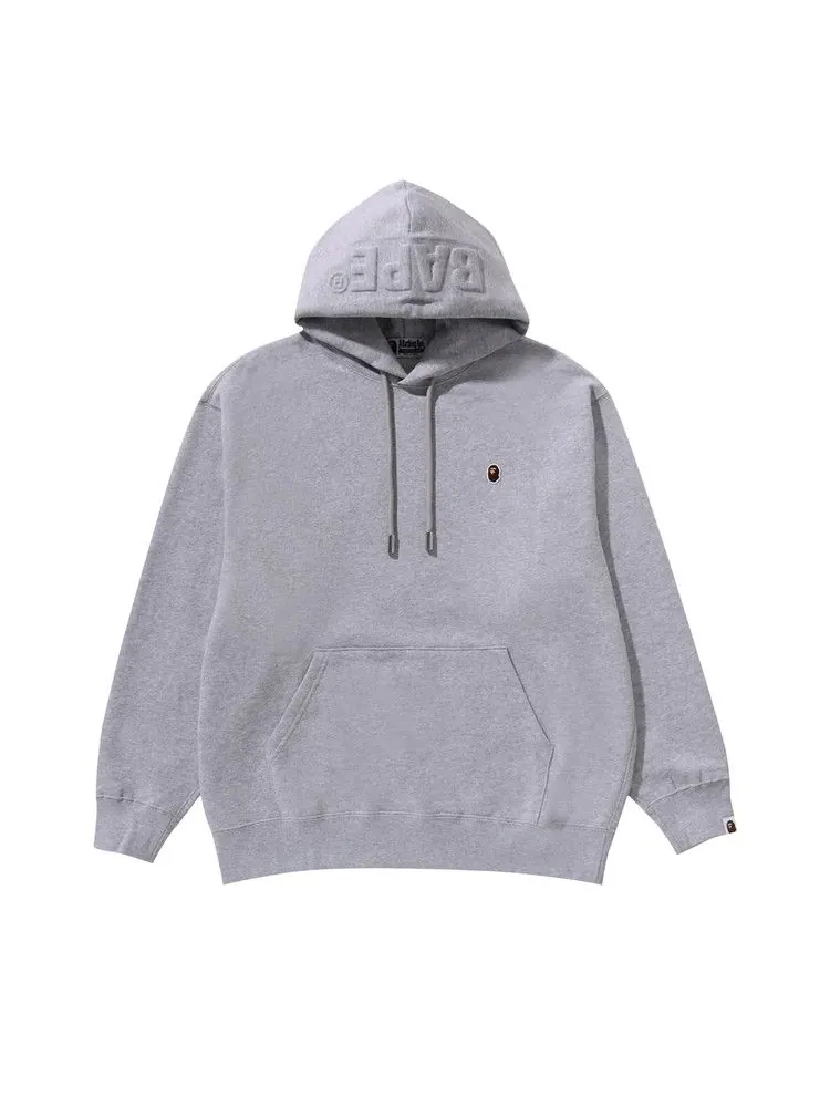 Худи BAPE One Point Relaxed Fit Pullover Hoodie — изображение 1 из 3, серый