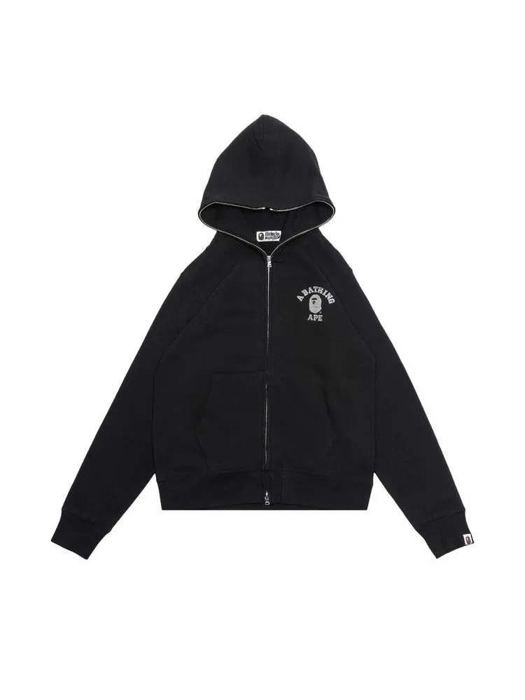 Худи BAPE Over Print Full Zip Hoodie — изображение 1 из 1, черный