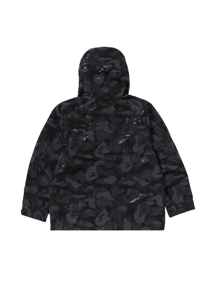 Куртка BAPE Laminated Camo Snowboard Jacket — изображение 2 из 3, черный