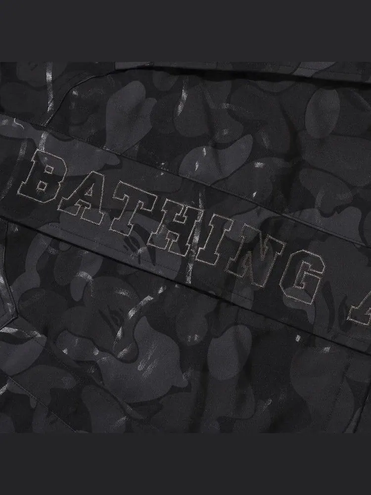 Куртка BAPE Laminated Camo Snowboard Jacket — изображение 3 из 3, черный