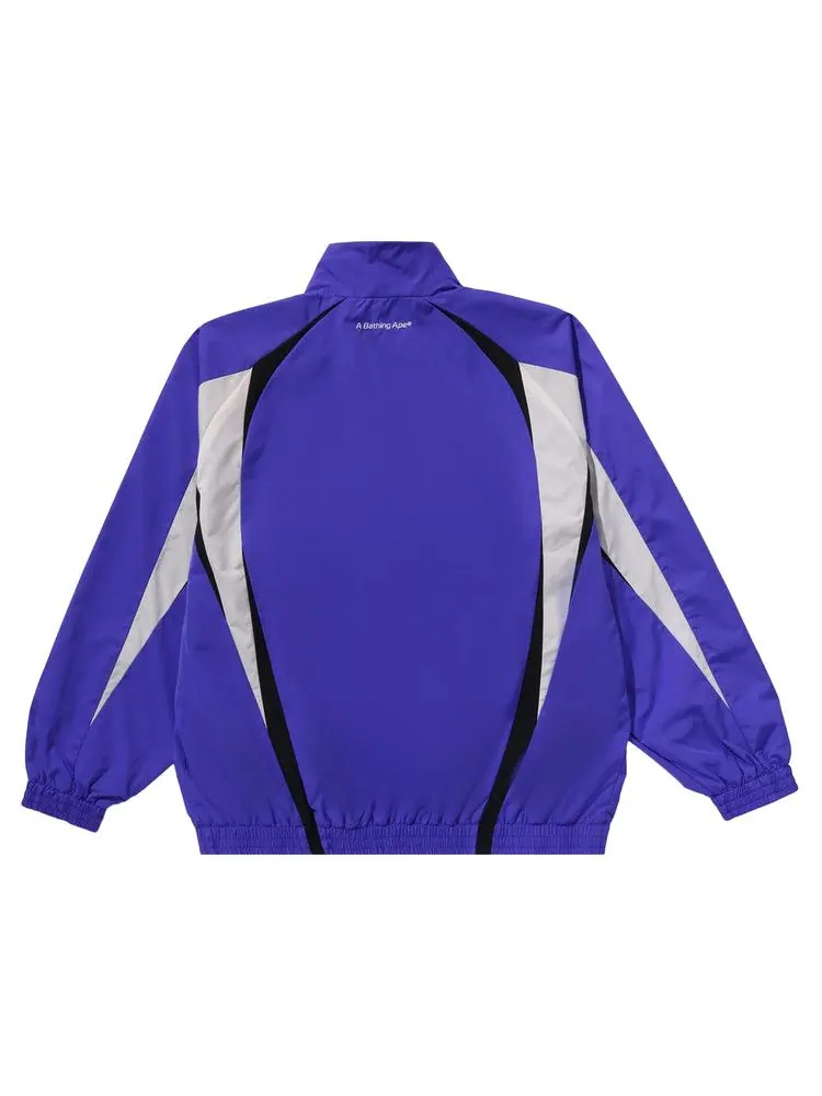 Спортивная куртка BAPE Bathing Ape Logo Track Jacket — изображение 2 из 3, фиолетовый