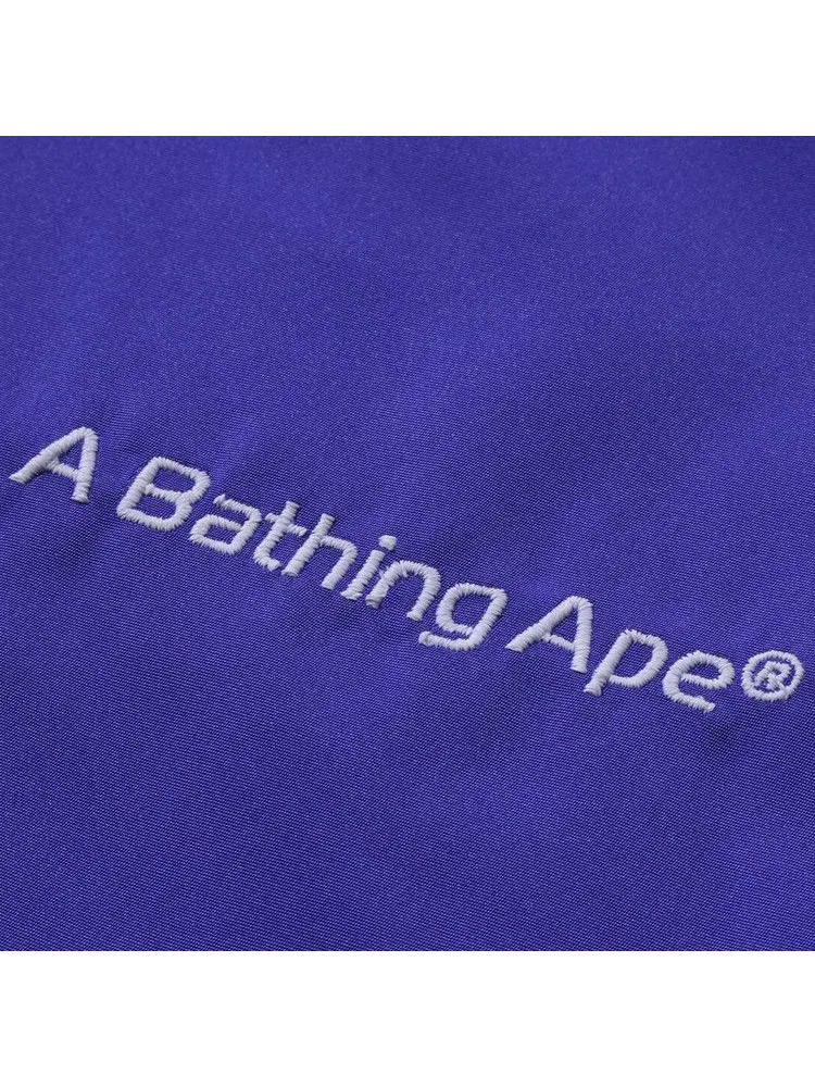 Спортивная куртка BAPE Bathing Ape Logo Track Jacket — изображение 3 из 3, фиолетовый