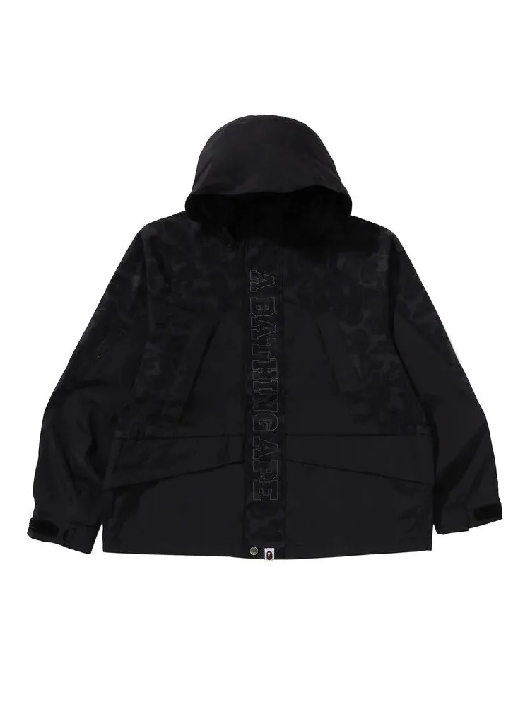 Куртка BAPE Camo Panel Snowboard Jacket — изображение 3 из 3, черный