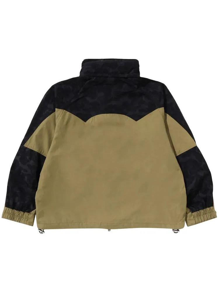 Куртка BAPE Camo Panel Snowboard Jacket — изображение 2 из 3, оливковый