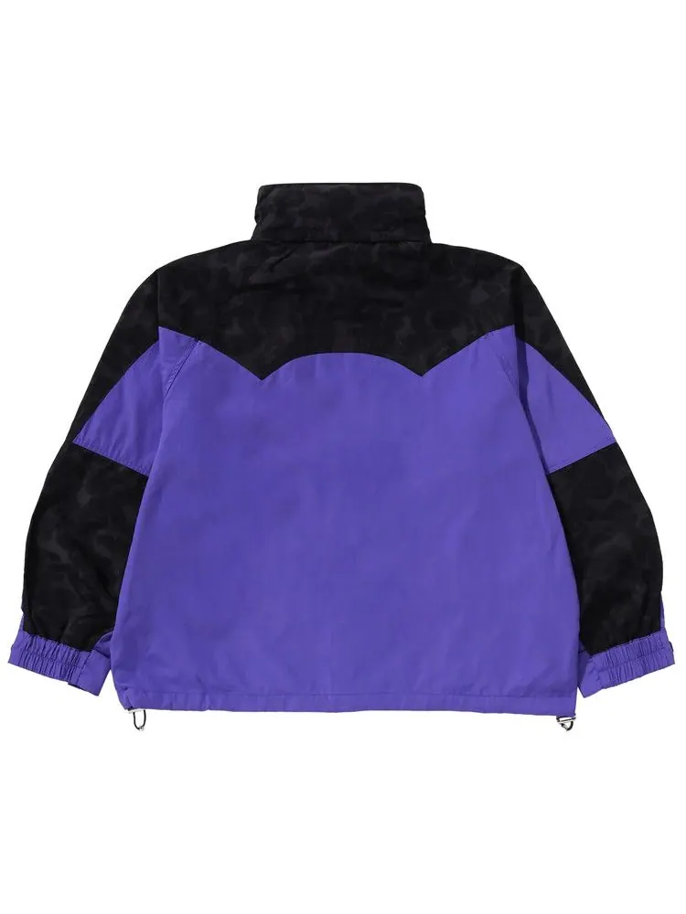 Куртка BAPE Camo Panel Snowboard Jacket — изображение 2 из 3, фиолетовый