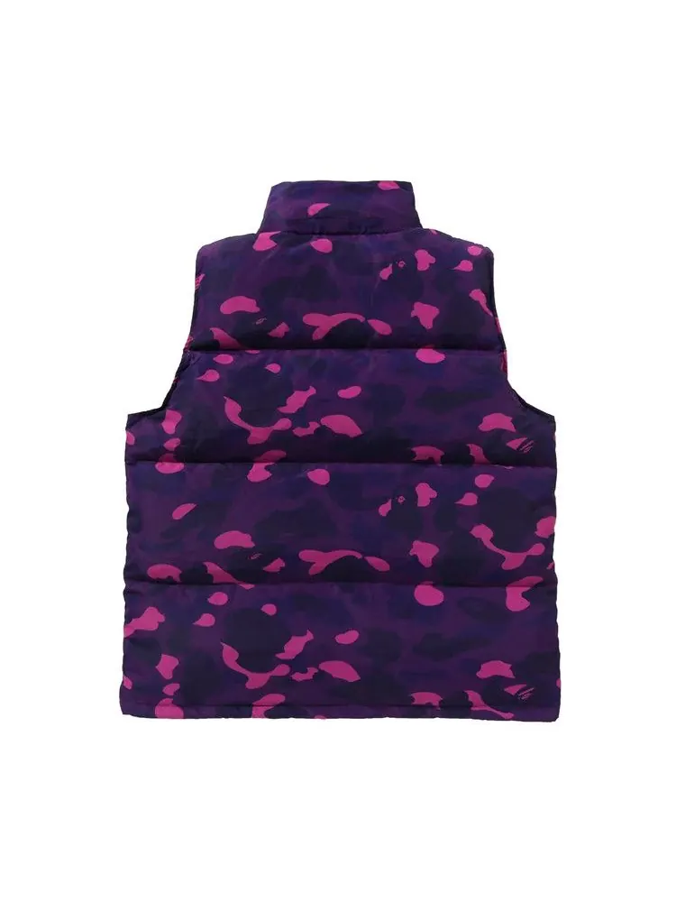 Утепленный жилет BAPE Color Camo Down Vest — изображение 2 из 3, фиолетовый