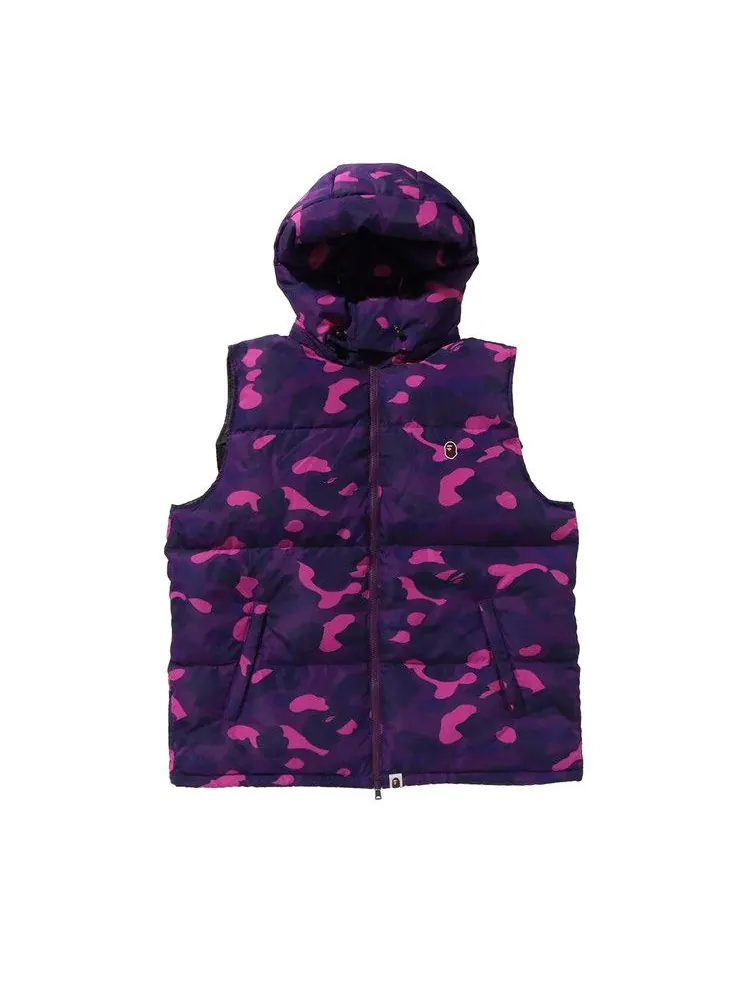 Утепленный жилет BAPE Color Camo Down Vest — изображение 3 из 3, фиолетовый
