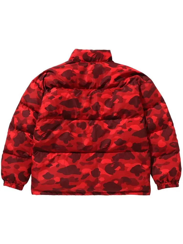 Куртка BAPE Color Camo Reversible Down Jacket — изображение 2 из 2, красный