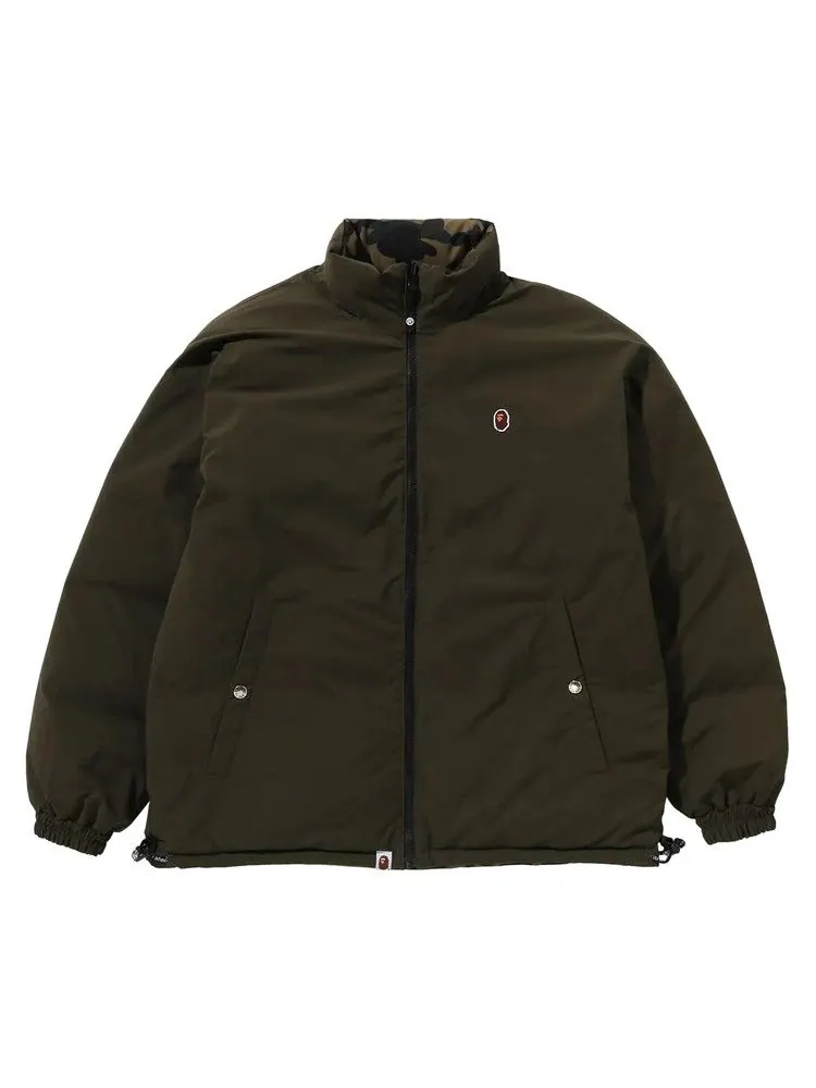 Куртка BAPE 1st Camo Reversible Down Jacket — изображение 3 из 3, зеленый