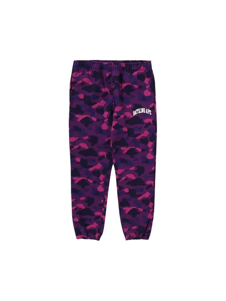 Спортивные брюки BAPE Color Camo Sweatpants — изображение 1 из 2, фиолетовый
