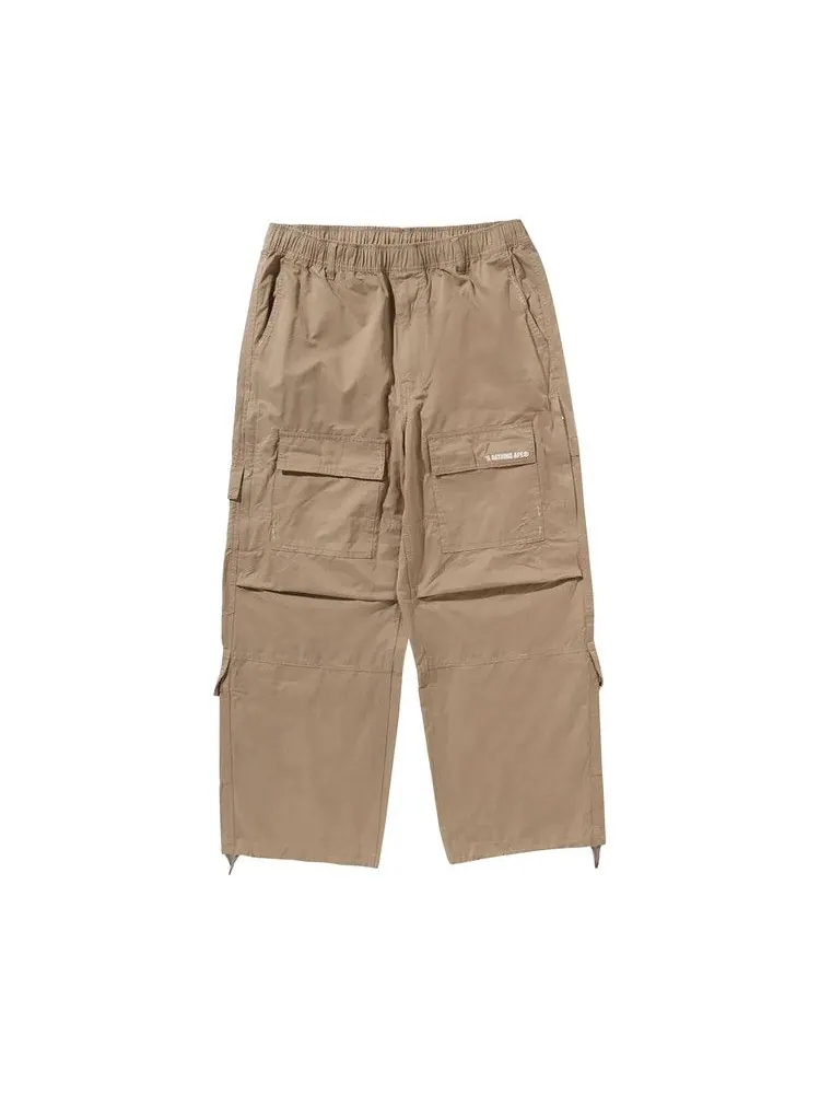 Брюки BAPE Used Relaxed Fit Cargo Pants — изображение 1 из 2, бежевый