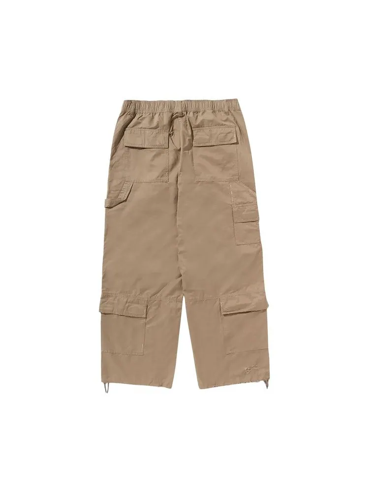 Брюки BAPE Used Relaxed Fit Cargo Pants — изображение 2 из 2, бежевый