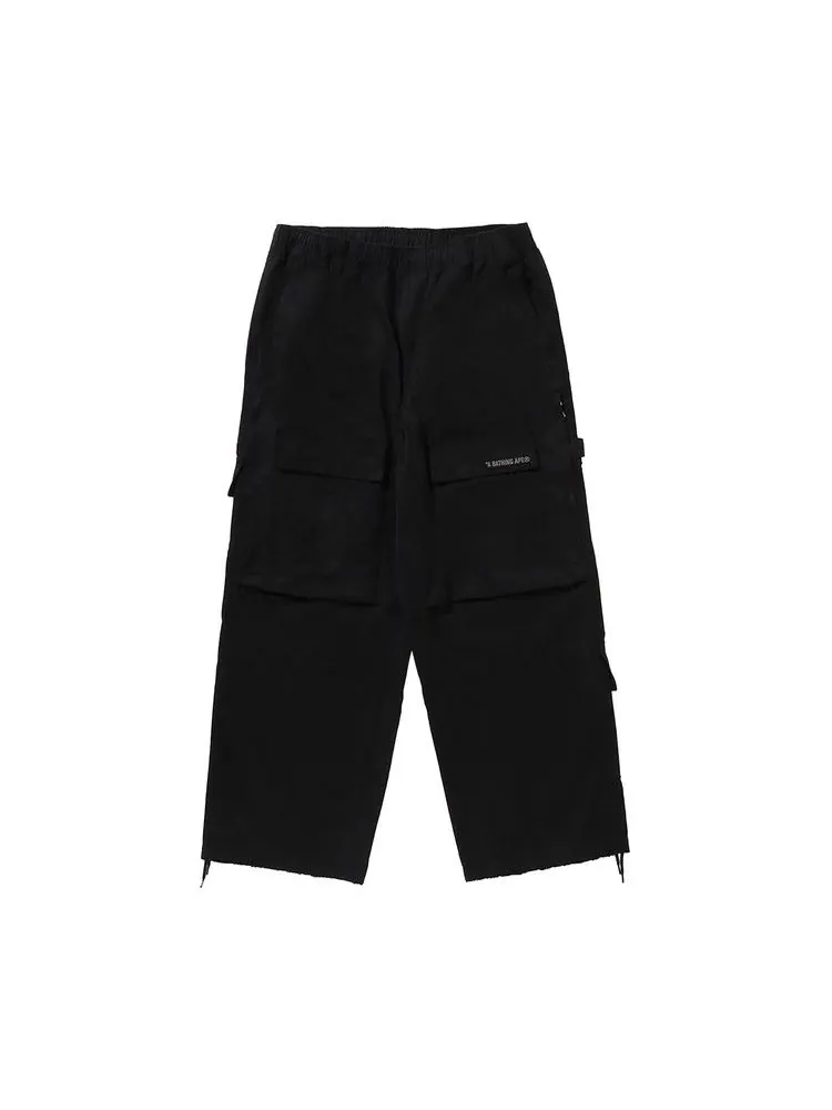 Брюки BAPE Used Relaxed Fit Cargo Pants — изображение 1 из 2, черный