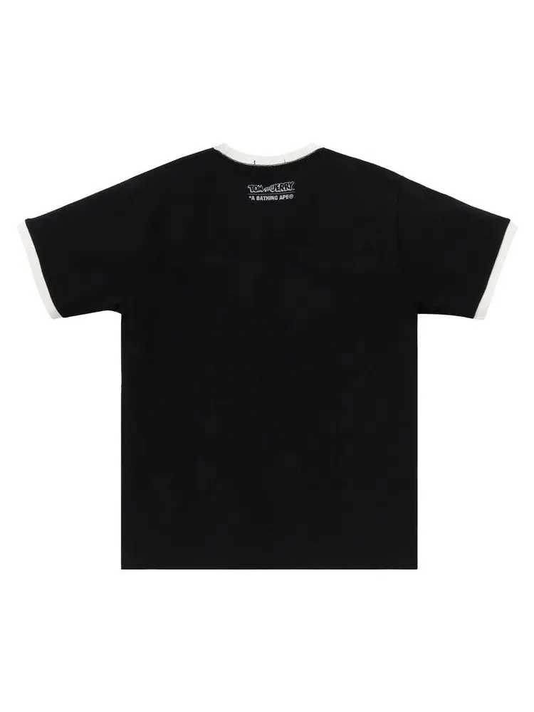 Футболка BAPE x Tom And Jerry 85th Ringer Tee — изображение 2 из 2, черный