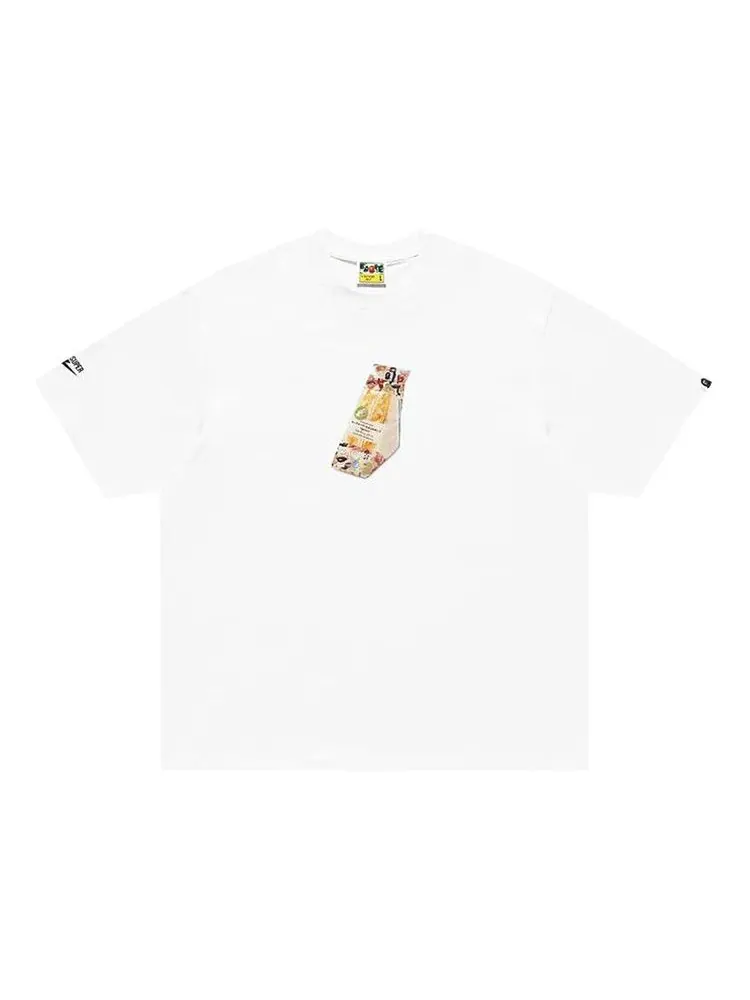 Футболка BAPE x KidSuper Egg Sandwich Tee 'White' — изображение 1 из 1, белый