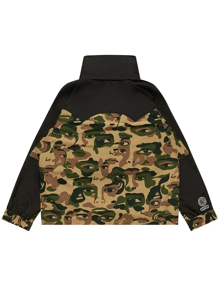 Куртка BAPE x KidSuper Camo Snowboard Jacket 'Green' — изображение 2 из 2, зеленый