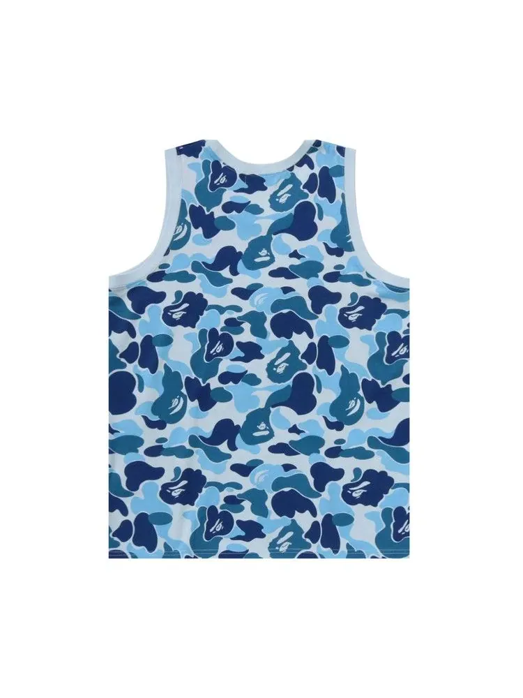 Топ BAPE ABC Camo NYC Logo Tank Top — изображение 2 из 3, синий