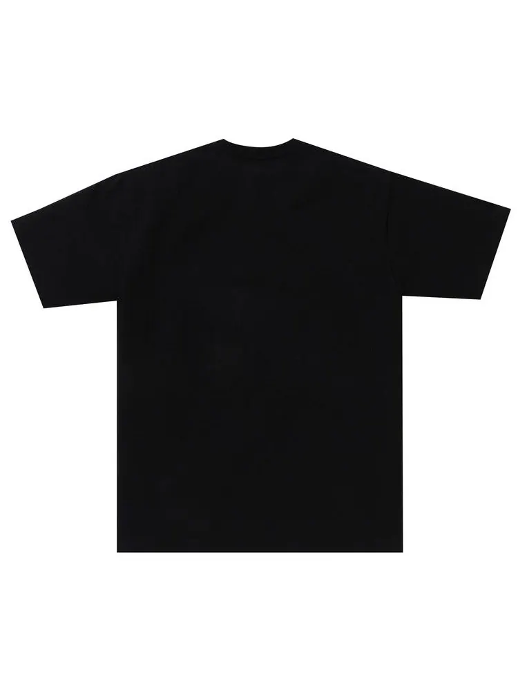 Футболка BAPE Palm Tree Camo College Tee — изображение 2 из 2, черный/черный