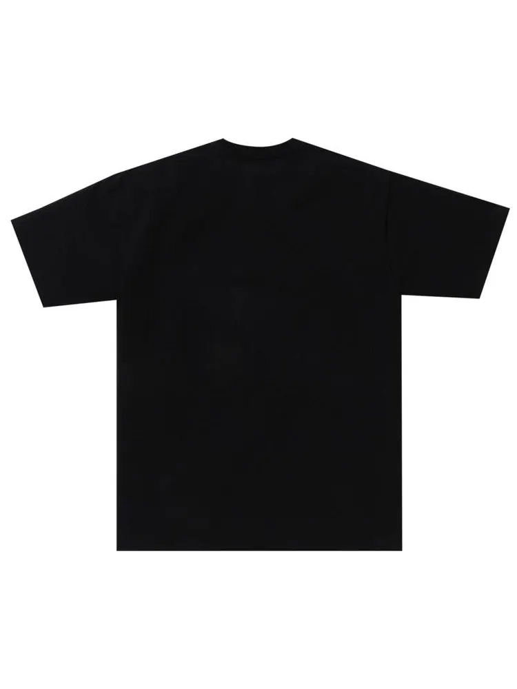 Футболка BAPE Palm Tree Camo College Tee — изображение 2 из 2, черный/красный