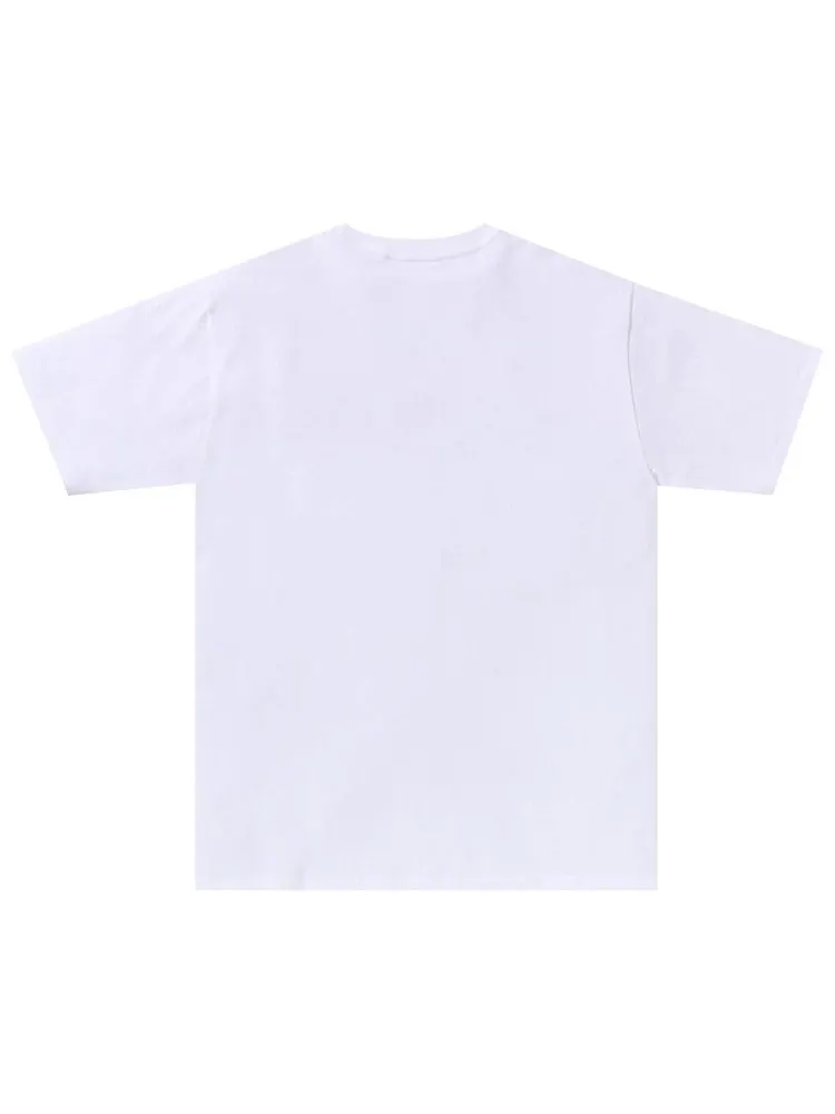 Футболка BAPE Palm Tree Camo College Tee — изображение 2 из 2, белый/черный