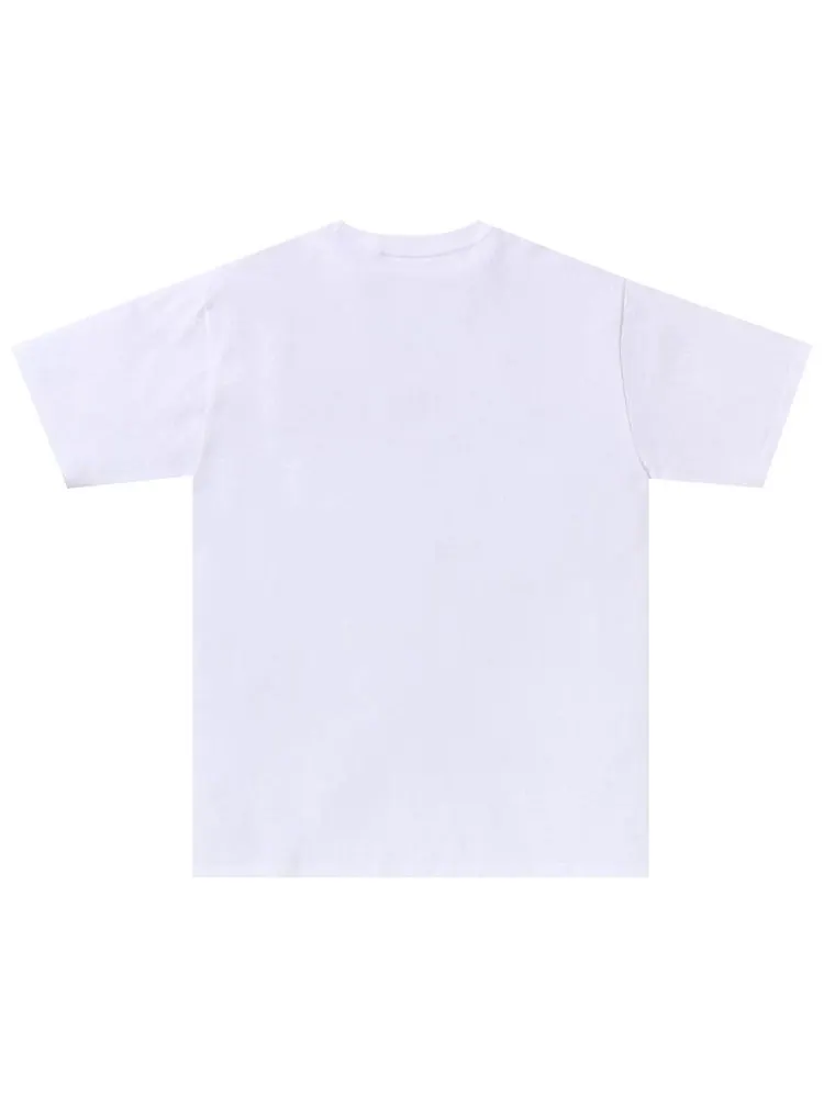 Футболка BAPE Palm Tree Camo College Tee — изображение 2 из 2, белый/синий