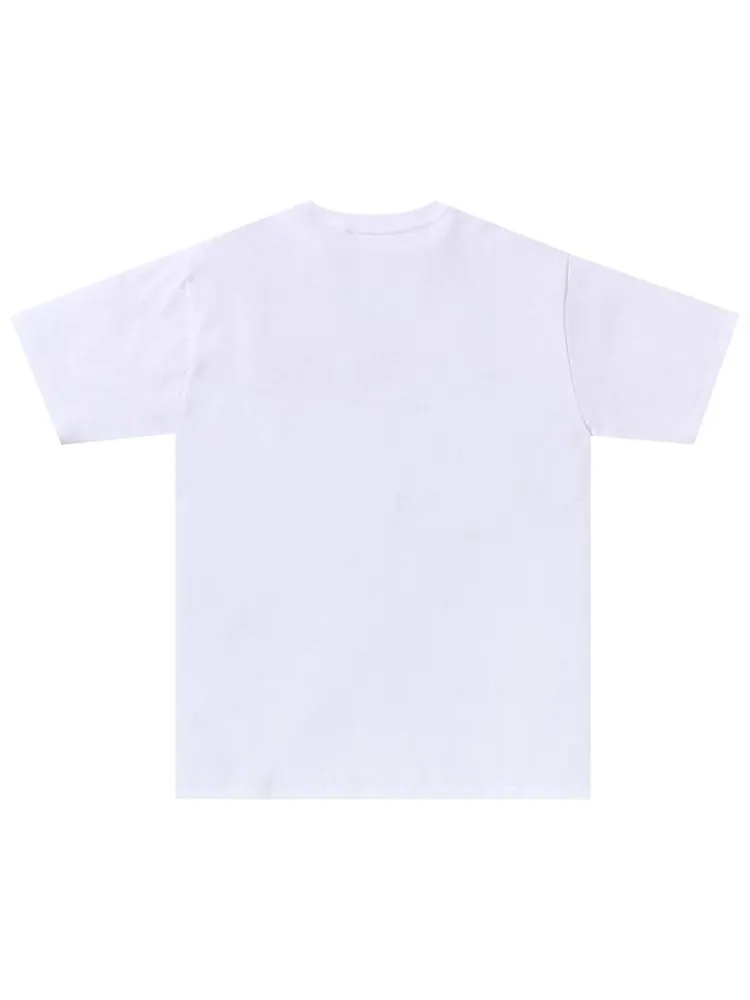 Футболка BAPE Palm Tree Camo College Tee 'White/Red' — изображение 2 из 2, белый