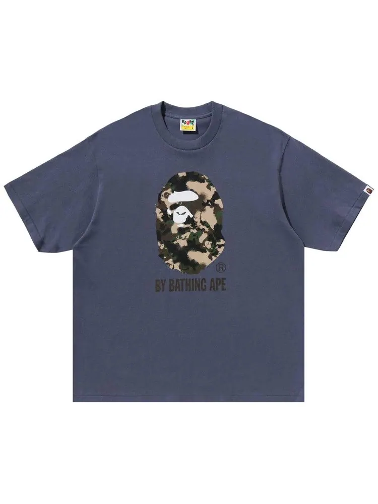 Футболка BAPE Map Camo By Bathing Ape Relaxed Fit Tee — изображение 1 из 1, темно-серый