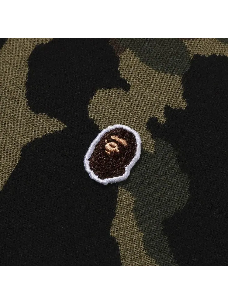 Поло BAPE 1st Camo Jacquard Relax Fit Polo Shirt — изображение 3 из 3, зеленый