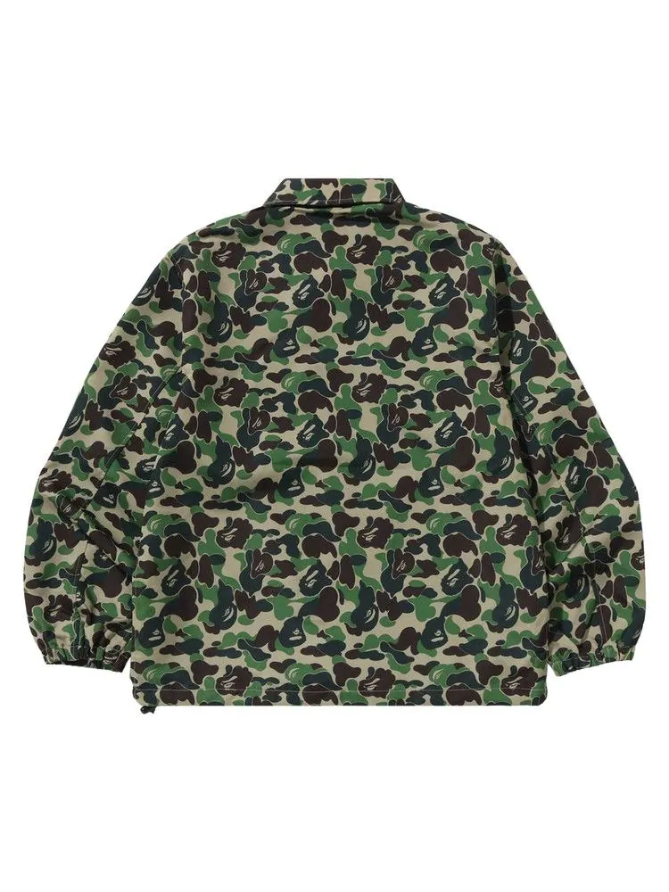 Куртка BAPE ABC Camo NYC Logo Coach Jacket — изображение 2 из 3, зеленый