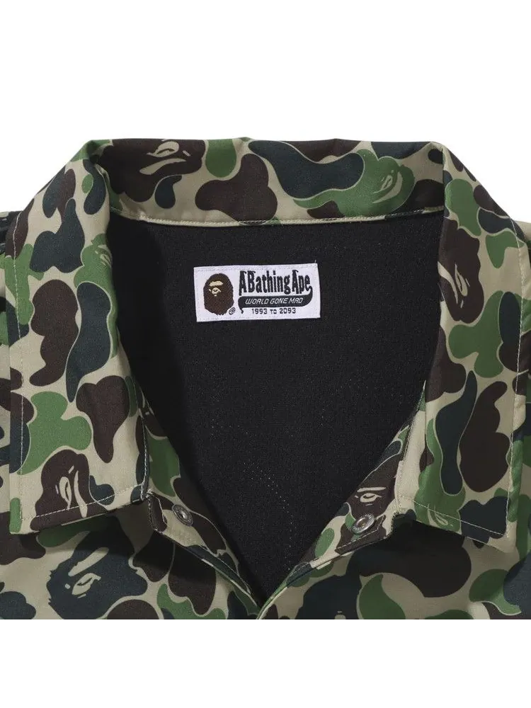 Куртка BAPE ABC Camo NYC Logo Coach Jacket — изображение 3 из 3, зеленый