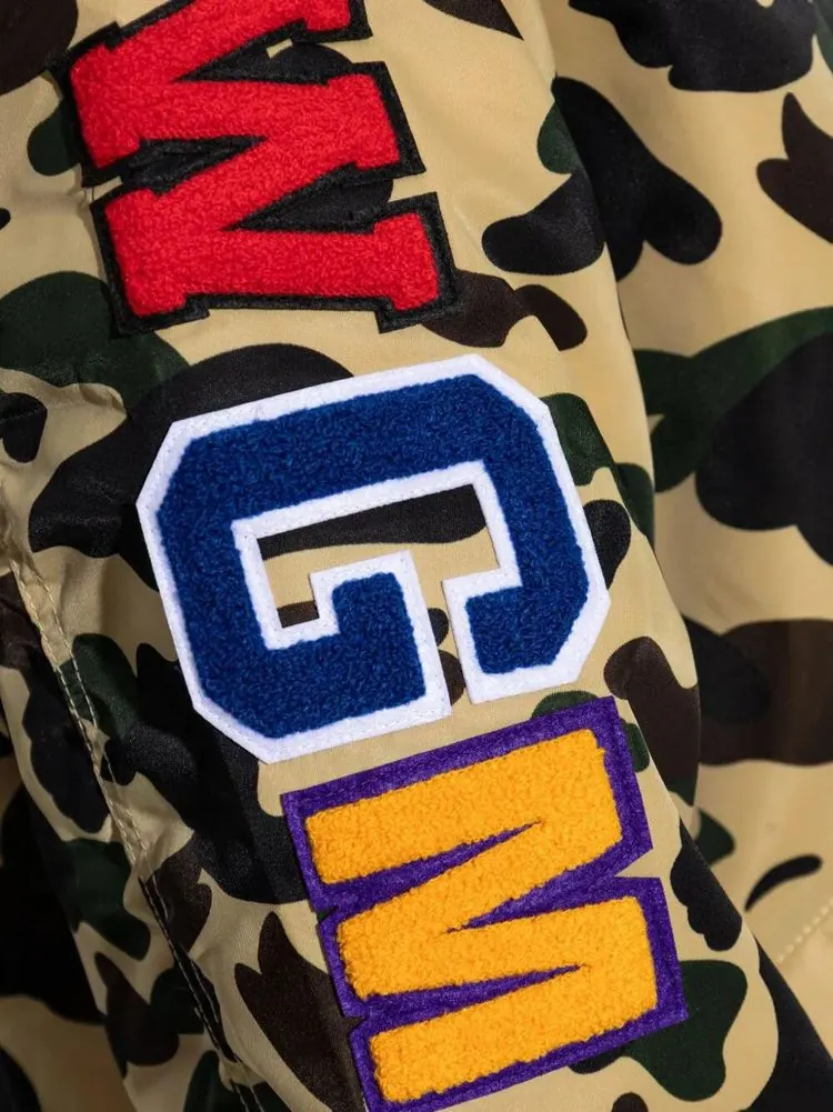 Куртка BAPE 1st Camo Shark MA-1 — изображение 2 из 2, желтый