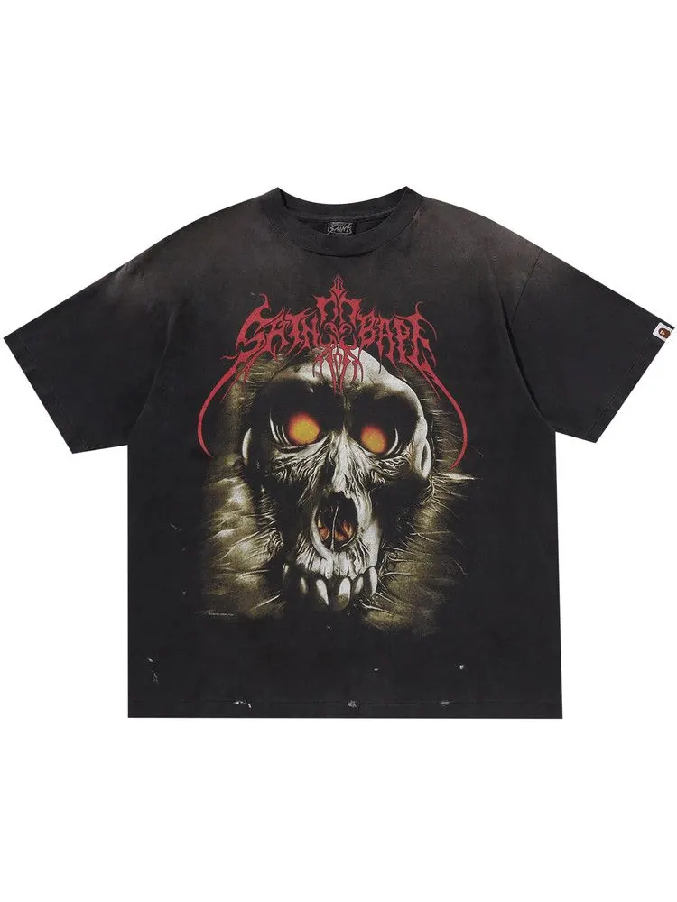 Футболка BAPE x SAINT Mxxxxxx SAINT Bape Tee — изображение 1 из 2, черный