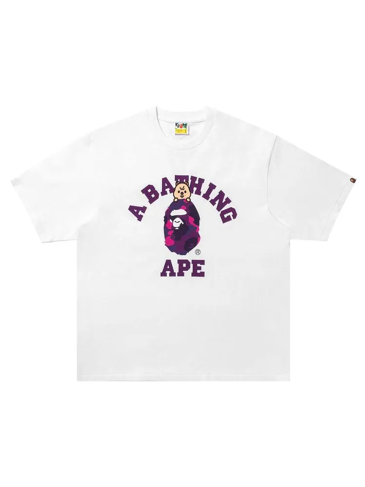 Белая футболка BAPE x Stray Kids Han Quokka — изображение 1 из 1, белый