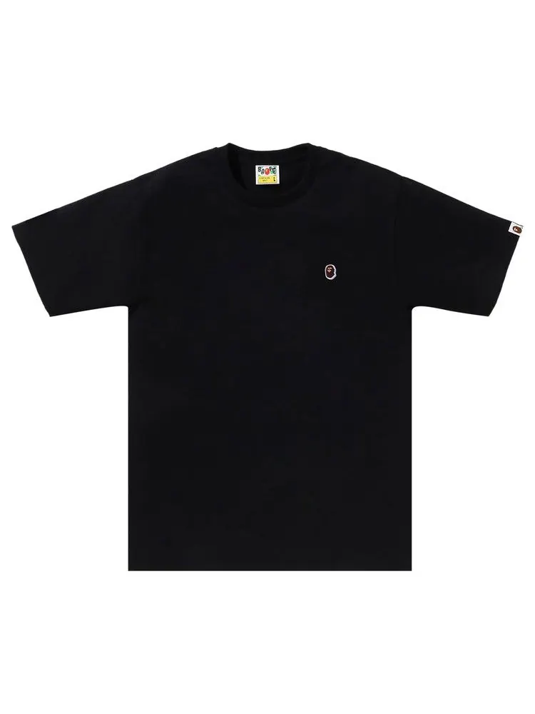 Футболка BAPE One Point Tee 'Black' — изображение 1 из 1, черный