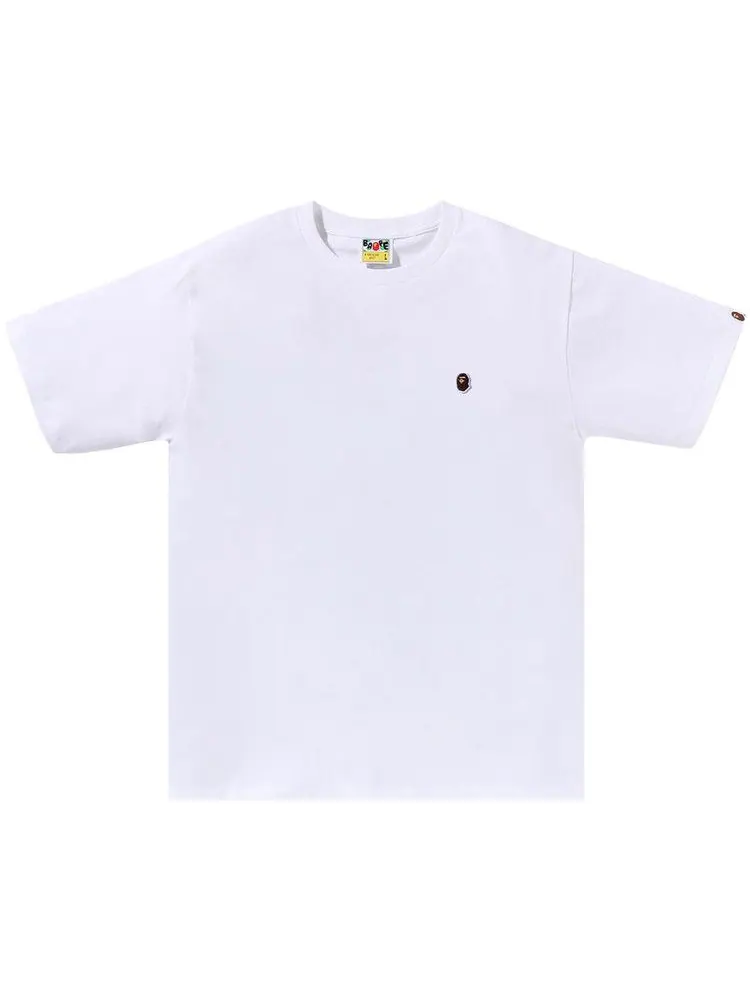 Футболка BAPE One Point Tee 'White' — изображение 1 из 1, белый
