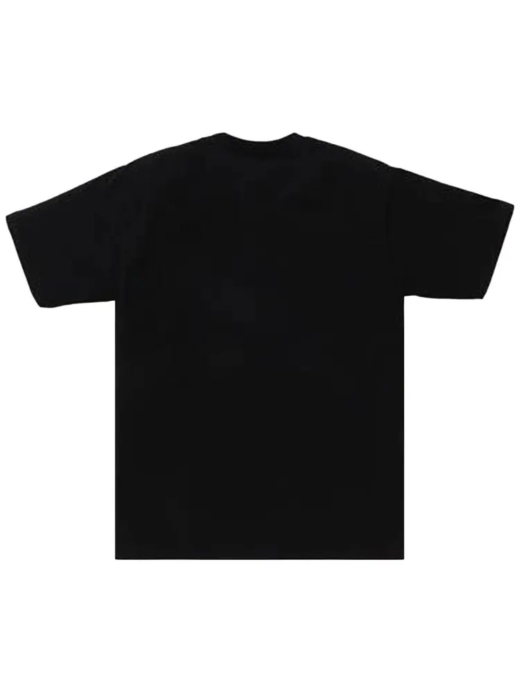 Футболка BAPE Check College Tee — изображение 2 из 2, черный