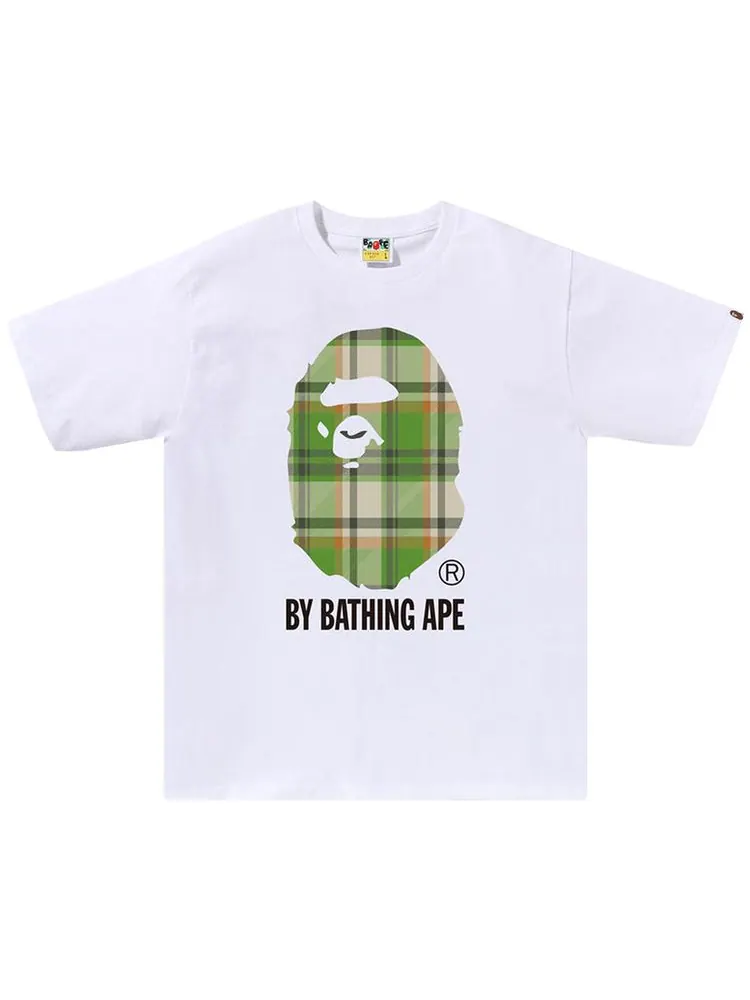Футболка BAPE Check By Bathing Ape — изображение 1 из 1, белый