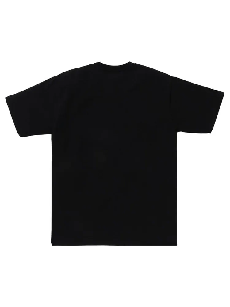Футболка BAPE City Camo Shark Tee 'Black' — изображение 2 из 2, черный