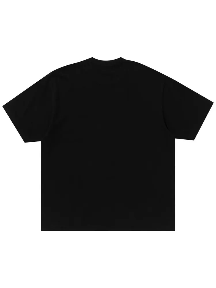 Футболка BAPE Wild Leopard Pattern BAPE Sta Logo Relaxed Fit Tee — изображение 2 из 2, черный