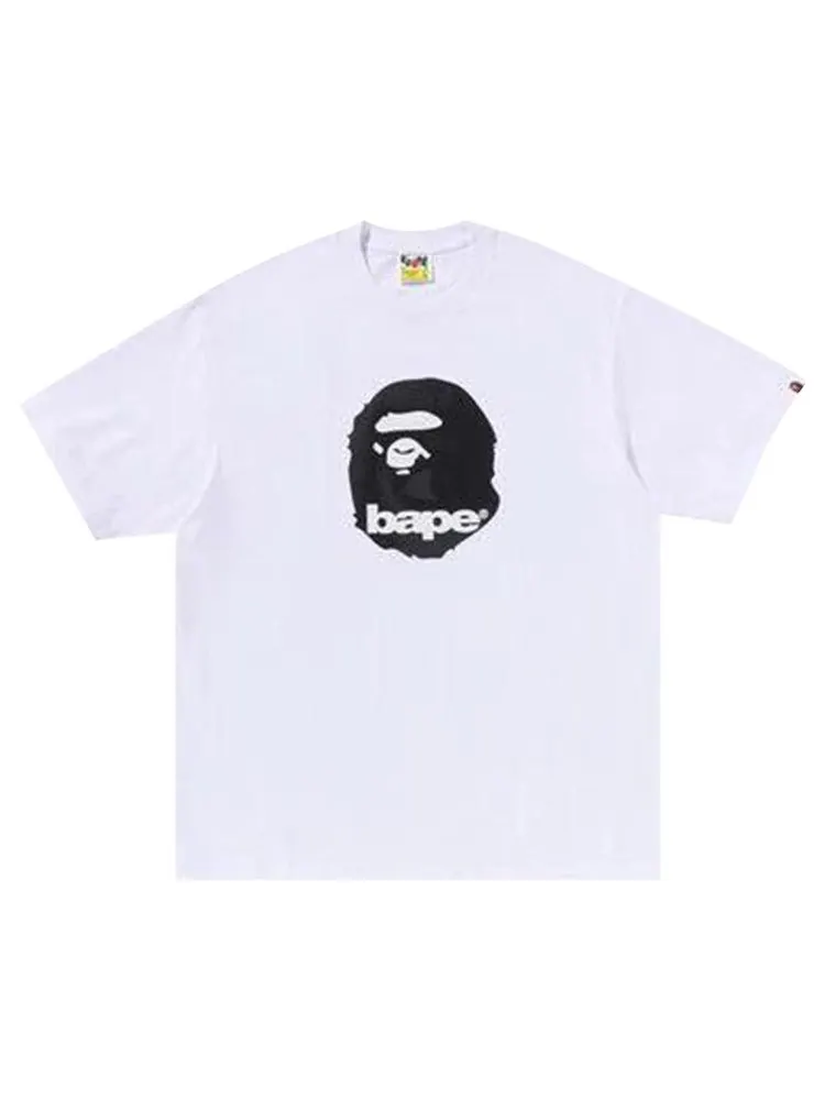 Футболка BAPE Ape Head Relaxed Fit Tee — изображение 1 из 2, белый