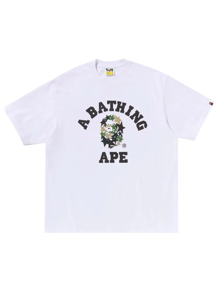 Футболка BAPE Sta College Relaxed Fit Tee