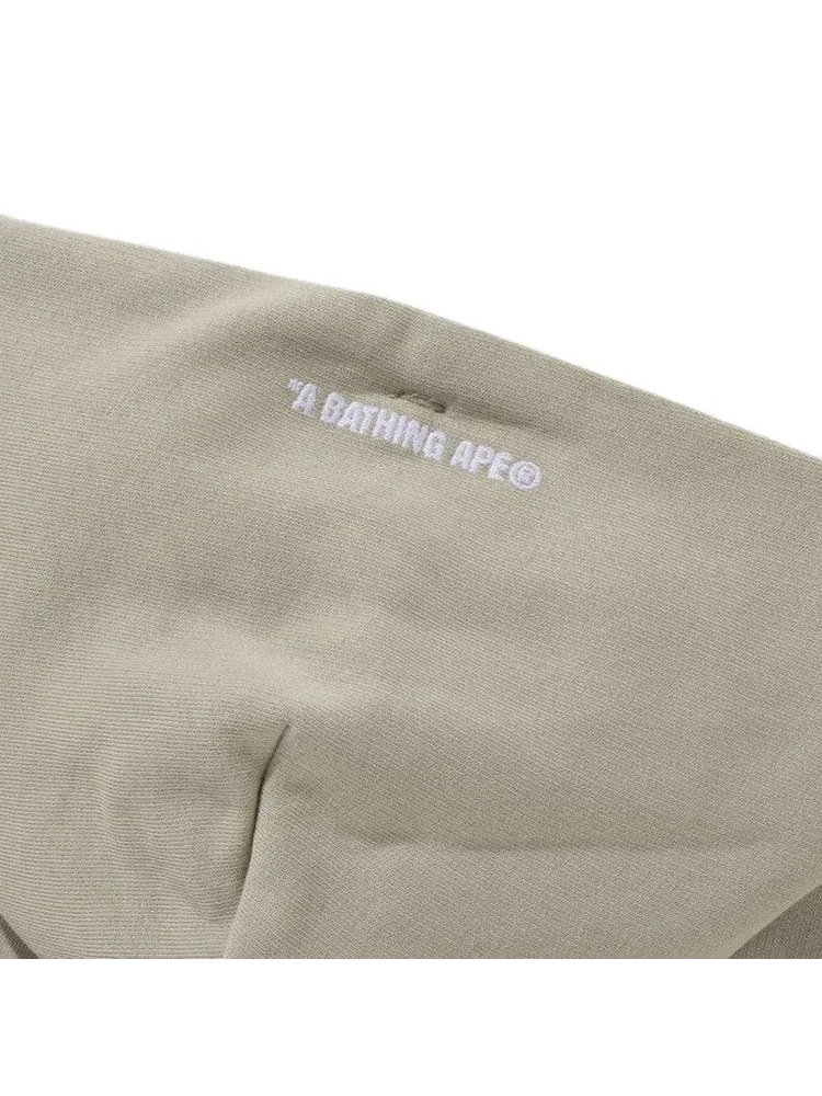 Худи BAPE One Point Pullover Hoodie — изображение 3 из 3, бежевый
