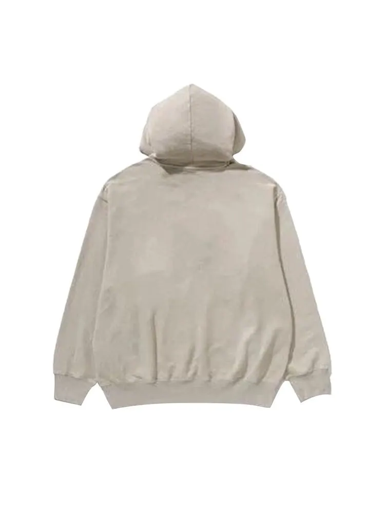 Худи BAPE Garment Dye College Pullover Hoodie — изображение 2 из 2, бежевый