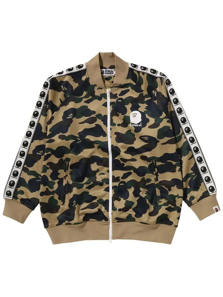 Спортивная куртка BAPE 1st Camo Relaxed Fit — изображение 1 из 1, желтый