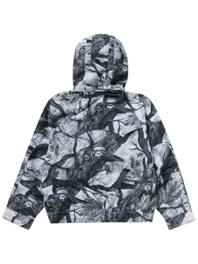 Куртка для сноуборда BAPE Tree Edge Camo Hooded Snowboard Jacket — изображение 2 из 2, белый