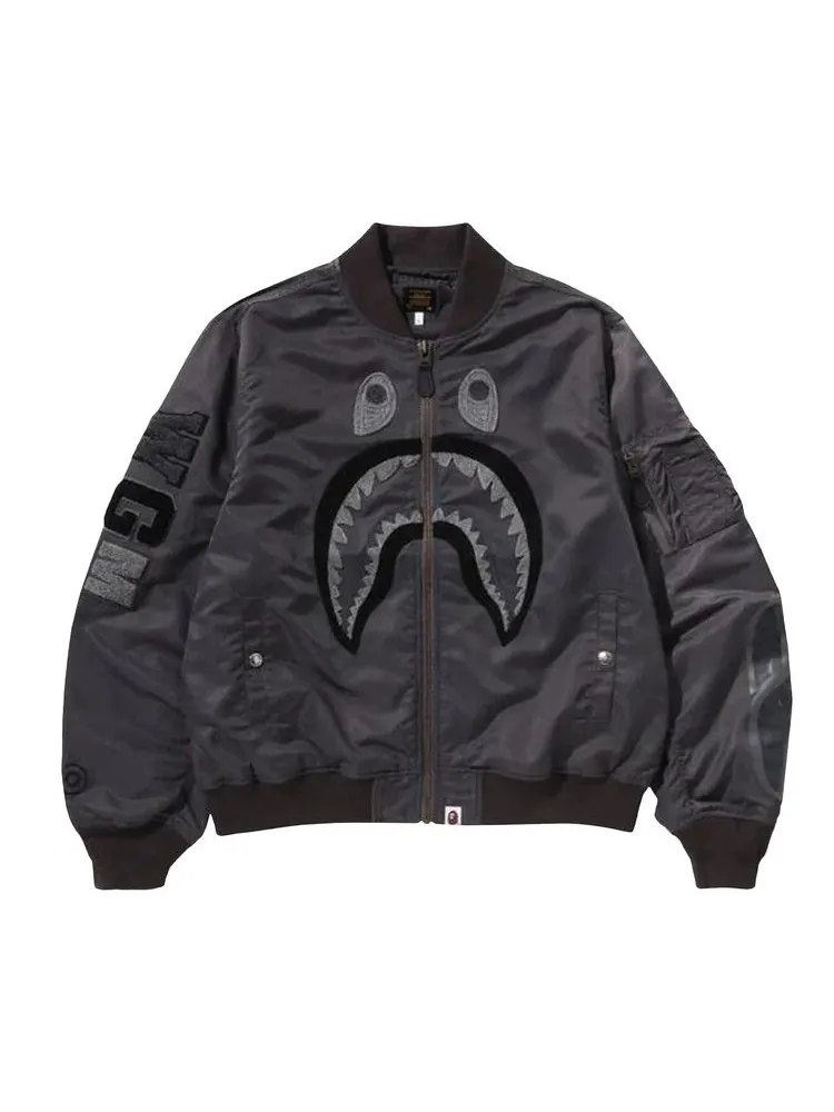 Куртка BAPE Tonal Shark MA-1