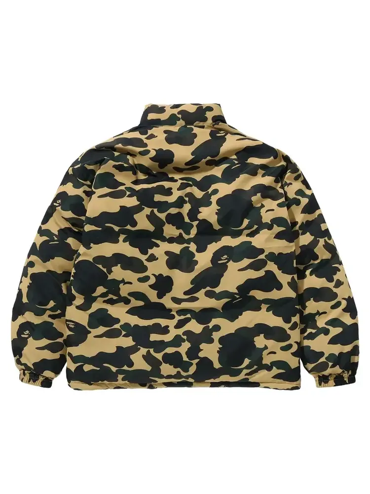Двусторонняя пуховая куртка BAPE 1st Camo — изображение 2 из 2, желтый