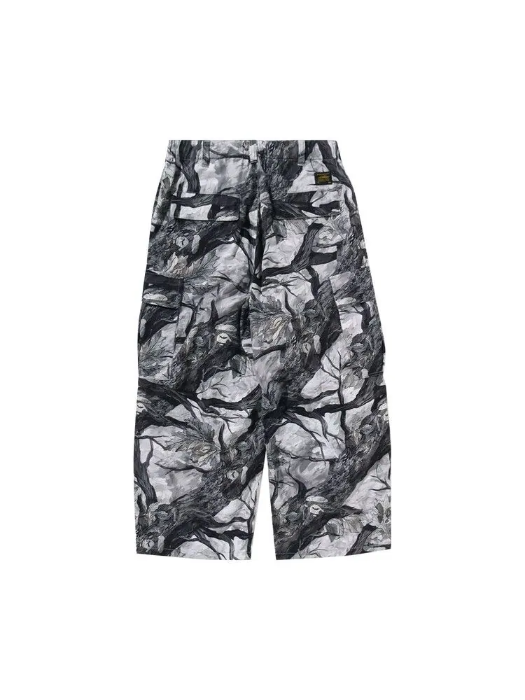 Брюки BAPE Tree Edge Camo Cargo Pants 'White' — изображение 2 из 2, белый