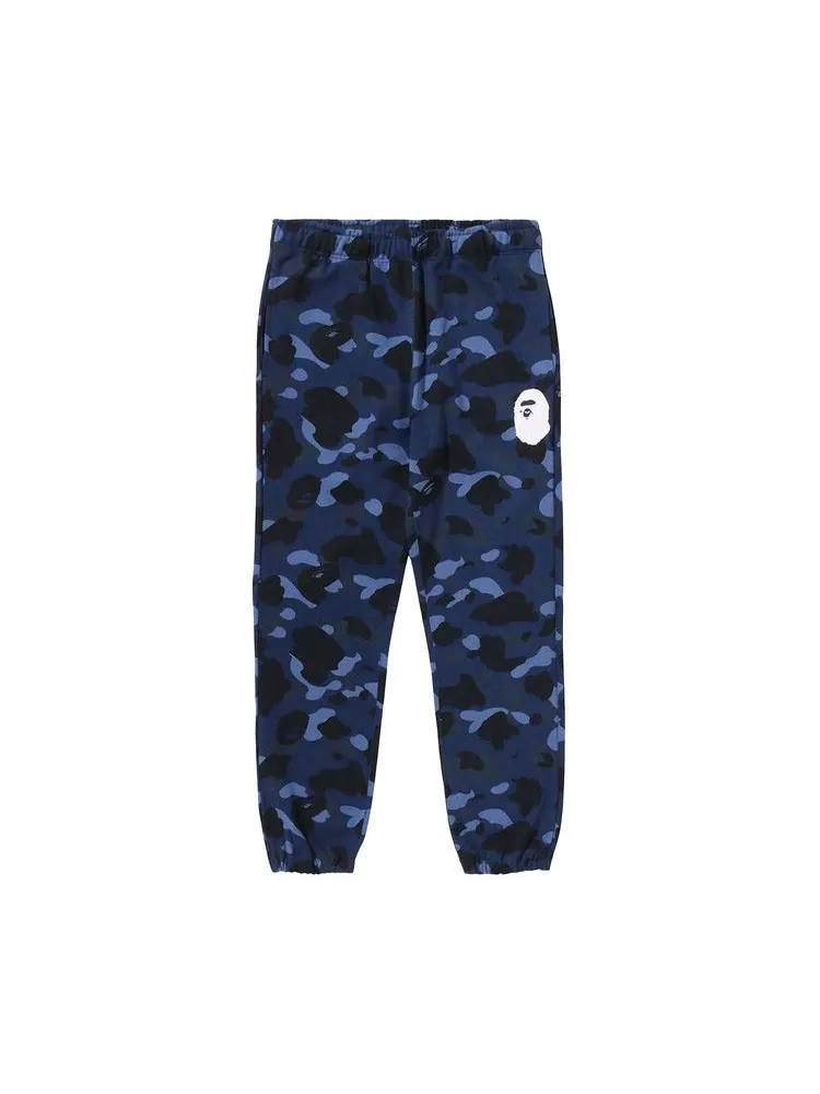 Брюки BAPE Color Camo Sweatpants 'Navy'