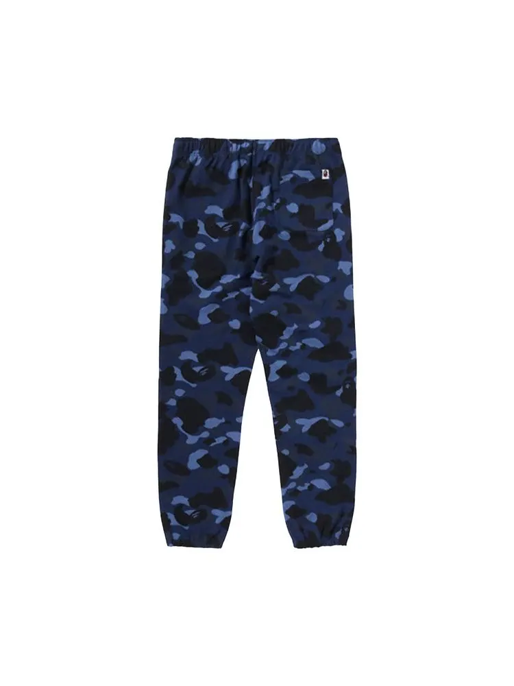 Брюки BAPE Color Camo Sweatpants 'Navy' — изображение 2 из 2, синий